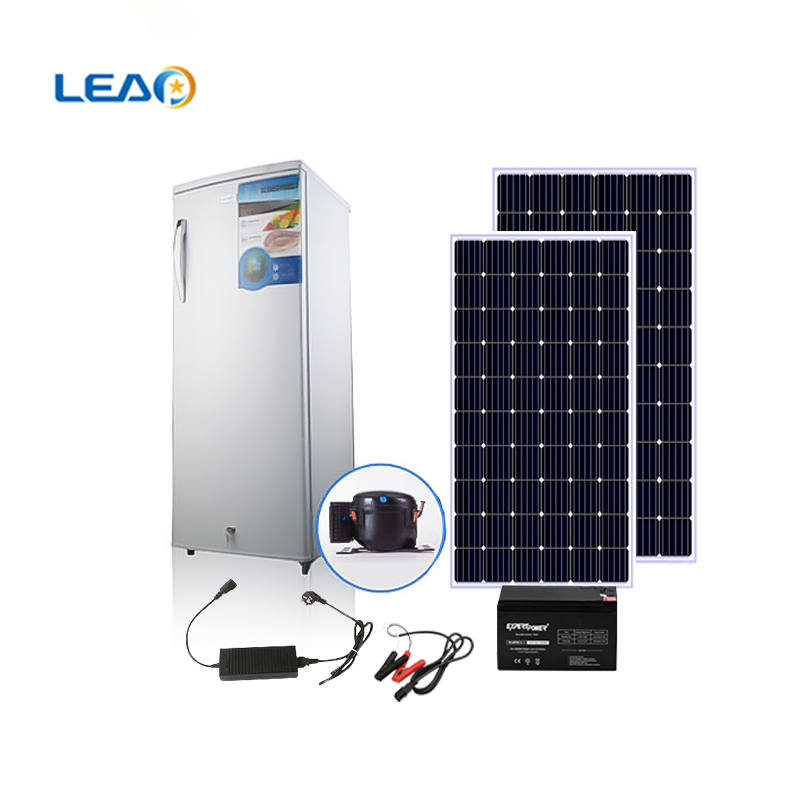 Tủ đông thẳng năng lượng mặt trời DC12 / 24V